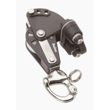 Barton Block Single Snapshackle Becket Camcleat 02-541