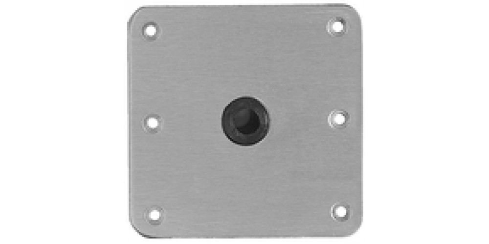 Swivl-Eze By Attwood 7 X7 Ss Base Plate W/Nyl Bsh