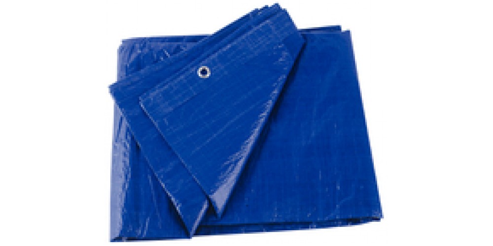 Tarps Tarp Blue Vinyl 15' X 25'