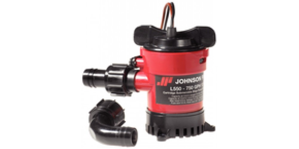 Johnson Pump Bilge Pump1000 Gph 3/4In Hose