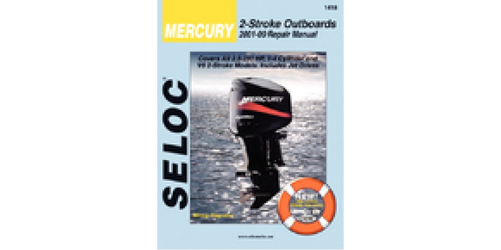 Seloc Publications Man Merc 01-09 2.5-250Hp2Strok