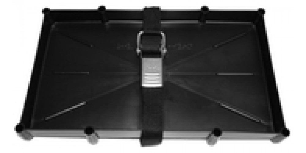 Th Marine Battery Tray - W-Stainless Ste