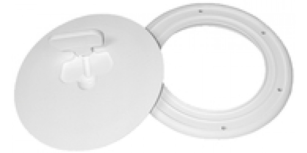 Th Marine Cam Lock Deck Plate 8 White