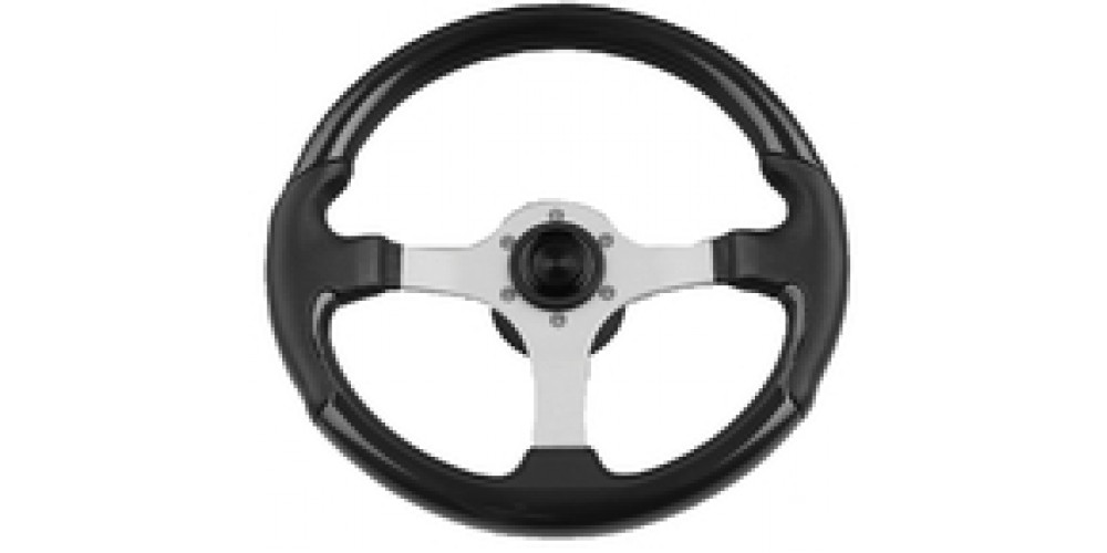 Uflex Steering Whl-Blue-Black Grips