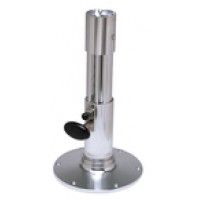 Garelick Adjustable Height Positive Pin Lock Pedestal 12"-17" Ribbed