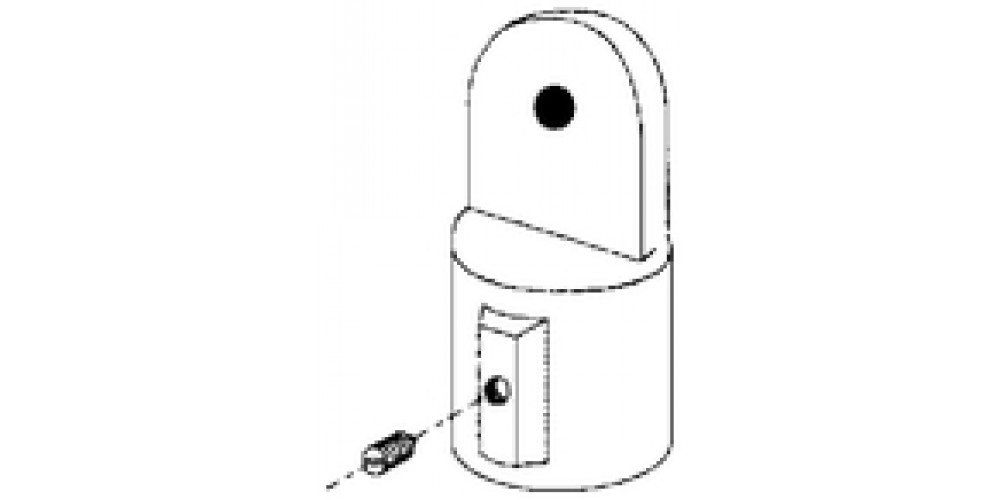 Taylor Ext.Eye End 3/4 Chr Zamak (Pr)