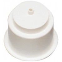 Beckson Drink Holder W/Drain White