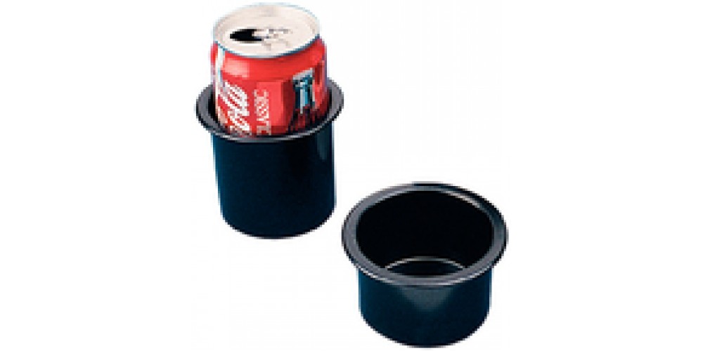 SEADOG Flush Mt Drink Holder Bk