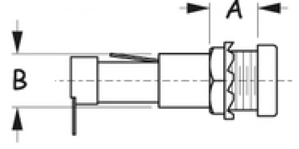 SEADOG Round Fuse Holder W/Fuse Cap