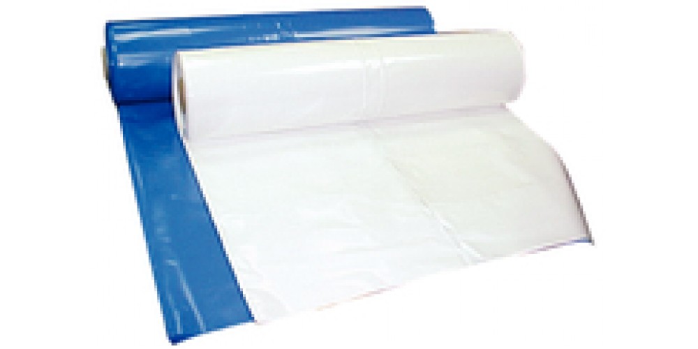 Value Shrinkwrap 8 Mil White Poly Film 14'X186#