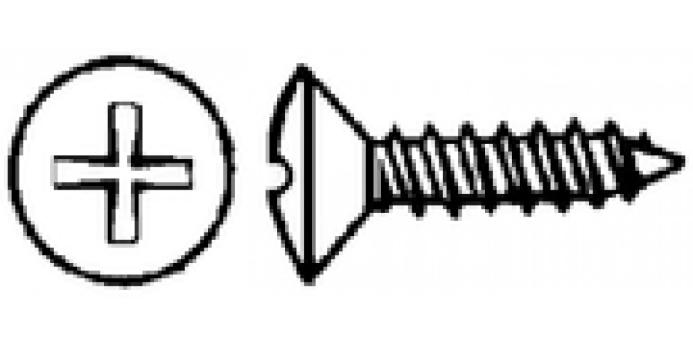 Eastern Fastener 12 X 2 Phil Oh Ss Sts 100/Box