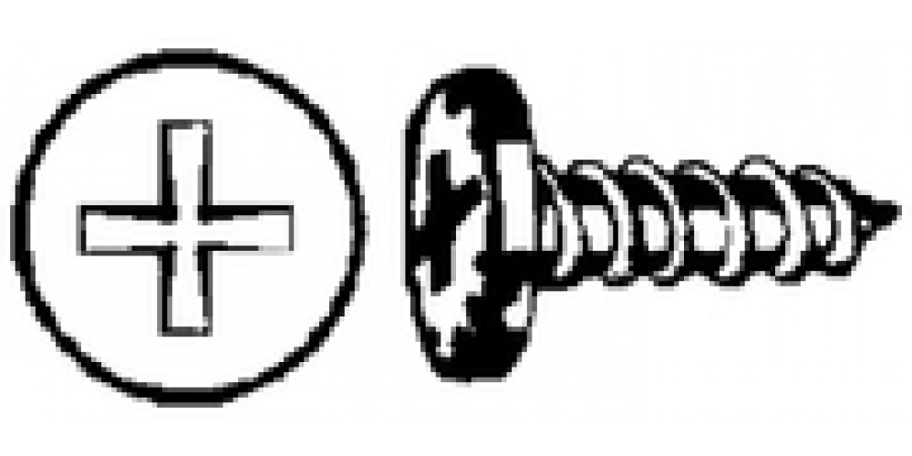 Eastern Fastener 4 X 1/2 Phil Ph Sts Ss 100/Box
