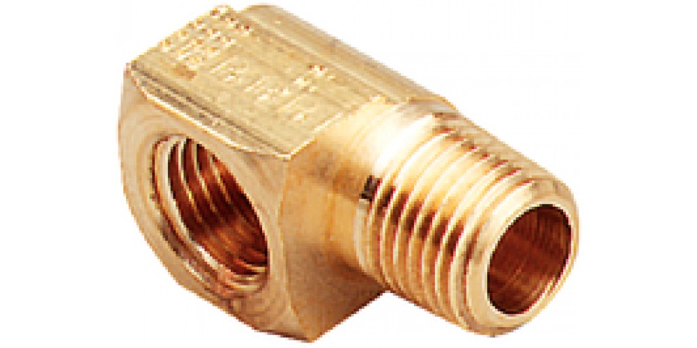 Seachoice Brass Tank Elbow-1/4 X 90 Deg