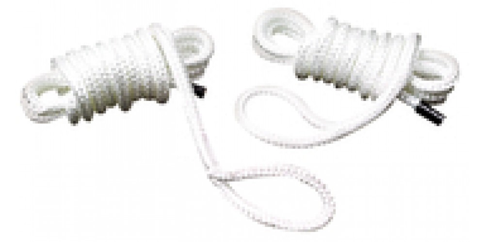 Seachoice Brd Fender Lines-White 3/8X6'