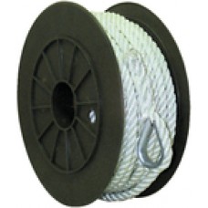 Seachoice Nylon Anchor Line - White - 1/2 in x 150 feet