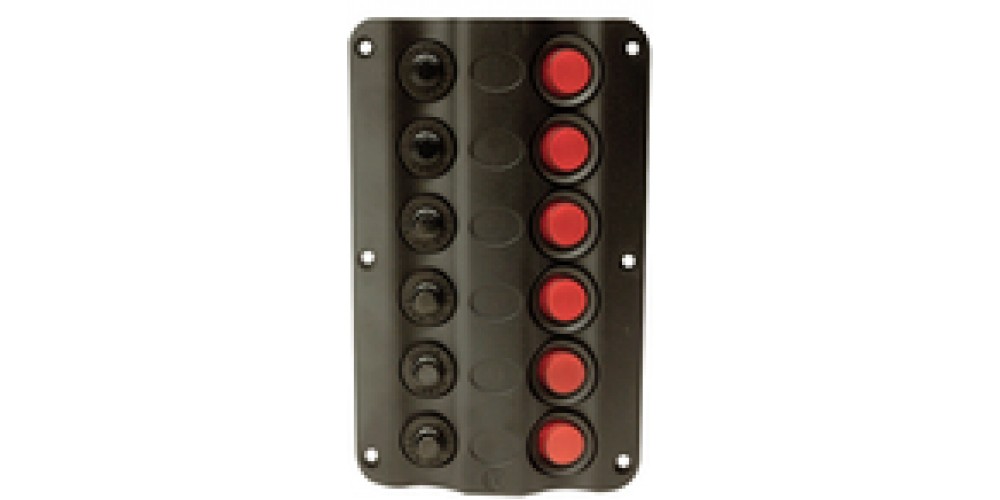 Seachoice Switch Panel Led 6 Gang