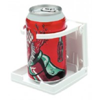 Seachoice White Adjustable Drink Holder