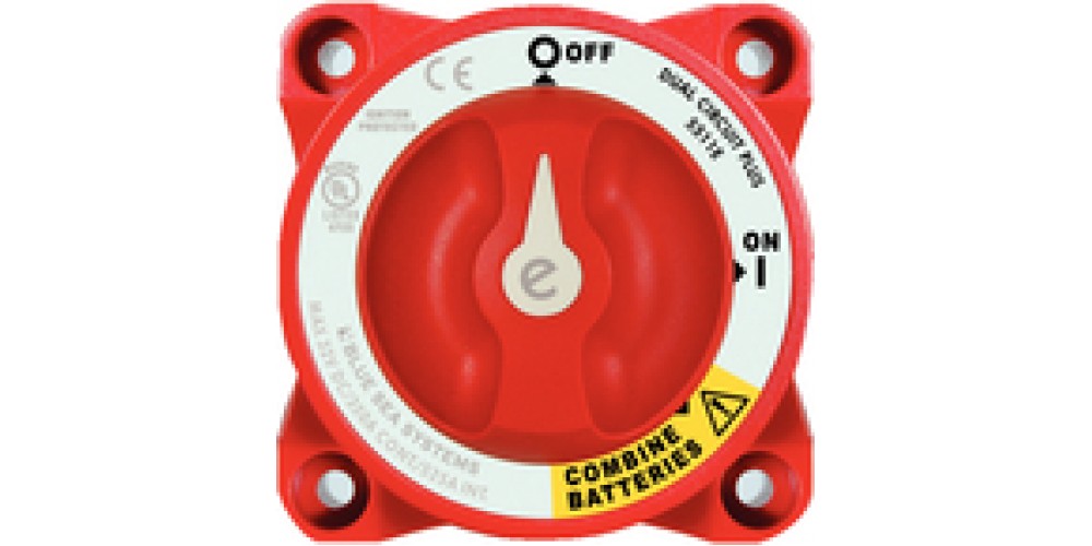 Blue Sea Systems Switch Battery E Dual Ckt Plus