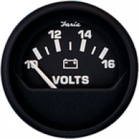 Faria Euro Voltmeter 10-16V For Al