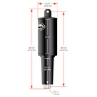 Lenco 2-1/4In Short Xds Actuator