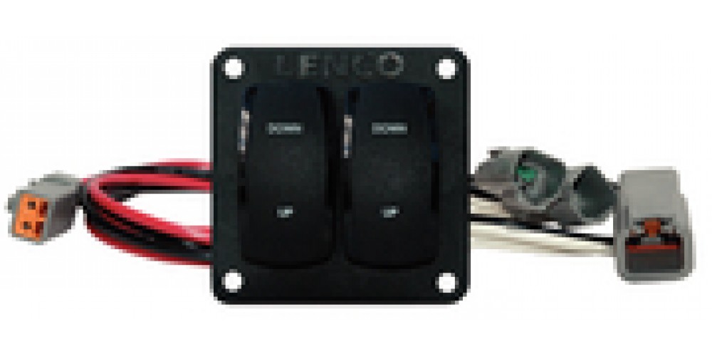 Lenco Switch Double Rocker For Trim