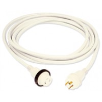 Marinco 30A Shore Power Cord Wht 50Ft-199120