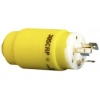 Marinco Male Plug-30A/125V Locking-305CRPN