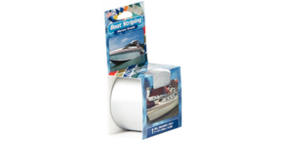 Incom White Boat Striping 3'X50'