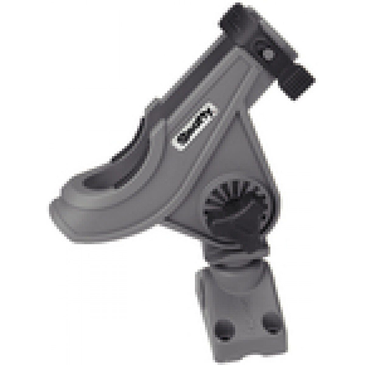 Scotty Baitcaster/Spinning Rod Holder with Side/Deck Mount Grey