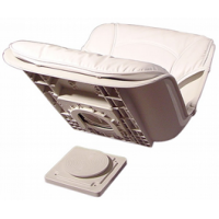 Tempress All Weather Low Back Boat Seat White And Cushion Combo 45150