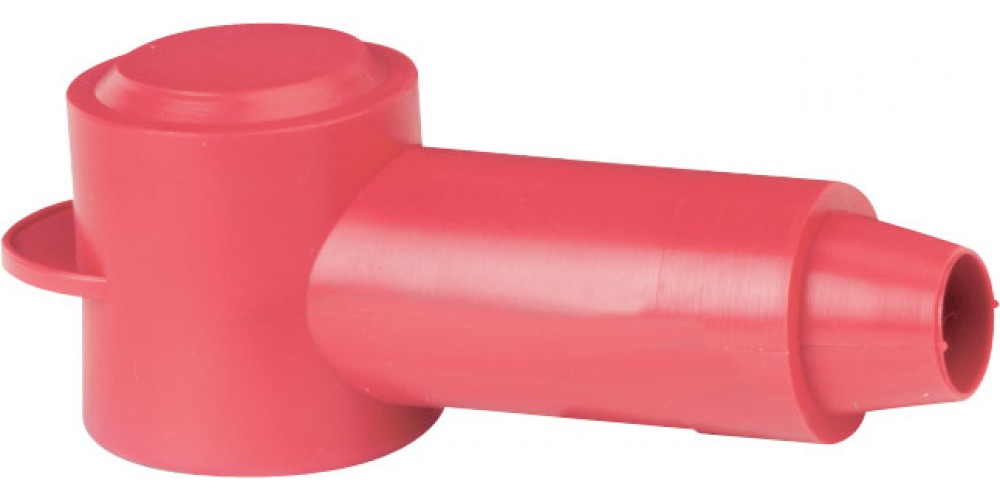 Blue Sea Cable Cap Stud 2-2/0 Ga Red