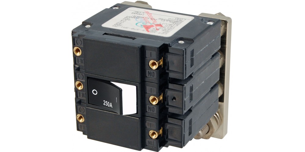 Blue Sea Circuit Breaker 250A Flat Rocker Lc2