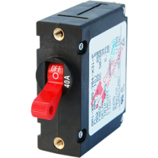 Blue Sea Circuit Breaker 40Amp Red Toggle