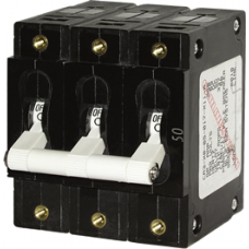 Blue Sea Circuit Breaker C 3Pole 50A White