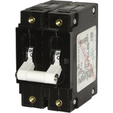 Blue Sea Circuit Breaker Ca2 50Amp White Toggle