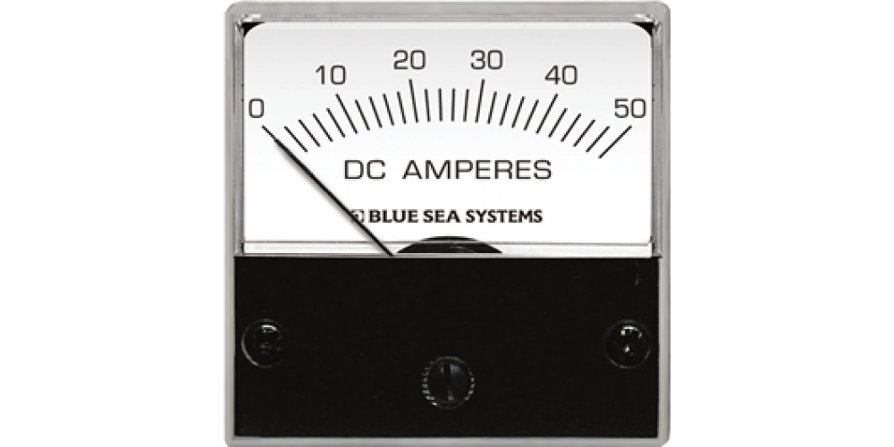 Blue Sea Panel 0-50A Ammeter Micro