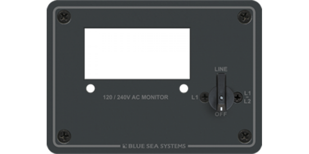 Blue Sea Panel Sgl Meter 240Vac