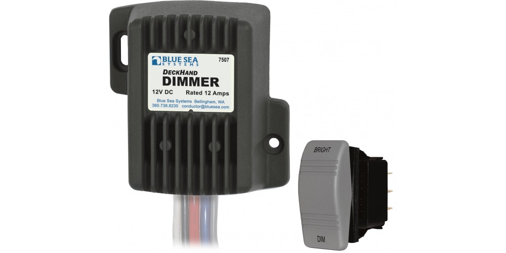 Blue Seas Deckhand Dimmer - 12V DC 12A