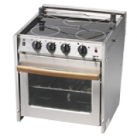 Force 10 Electric Stove - 3 Burner Gimballed