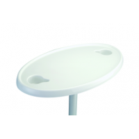 Garelick Table Deluxe Oval Table Stowable 18" x 30"