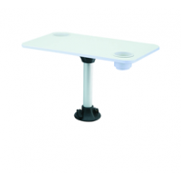 Garelick Quick Release Table Pedestal System w/ Rectangular Top