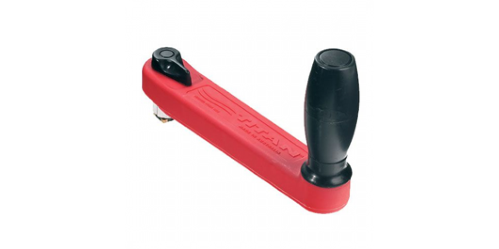 Lewmar Handle Titan Primary 8" L/I Red