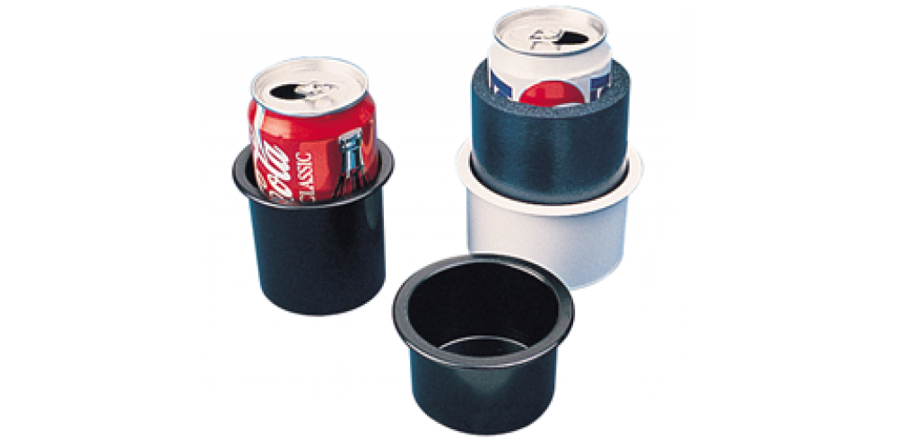 Seadog Drink Holder Flush Mount Black