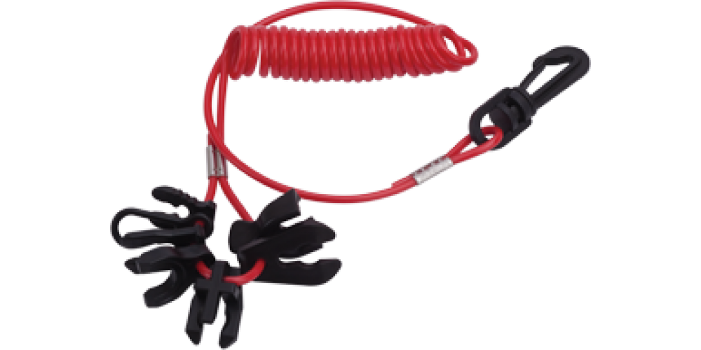 Seadog Kill Switch Lanyard With 7 Keys