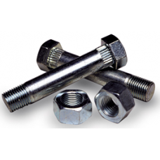 Tie Down Fluted Shackle Bolts 2/Pk