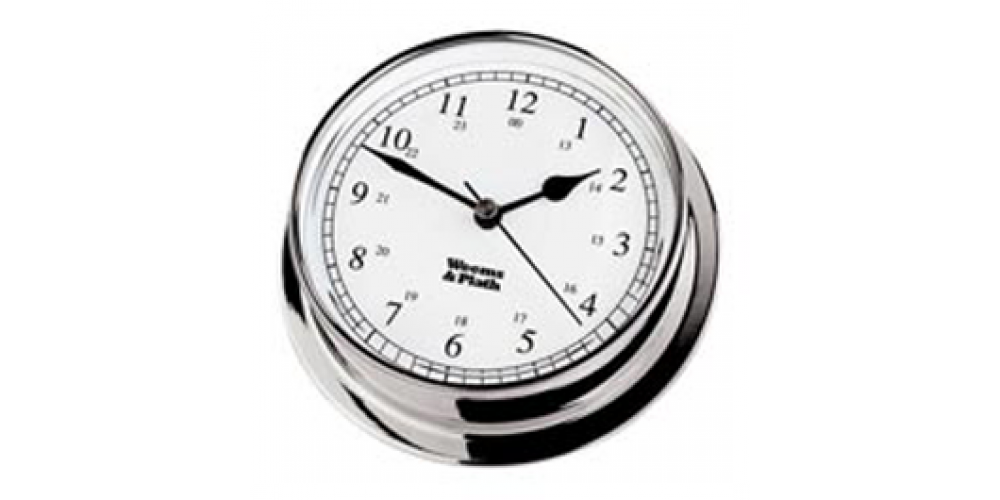 Weems Clock 125 Chrome 5" Endurance