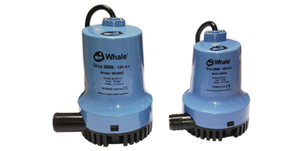 Whale Pump Bilge 12V 2000 Gph Orca