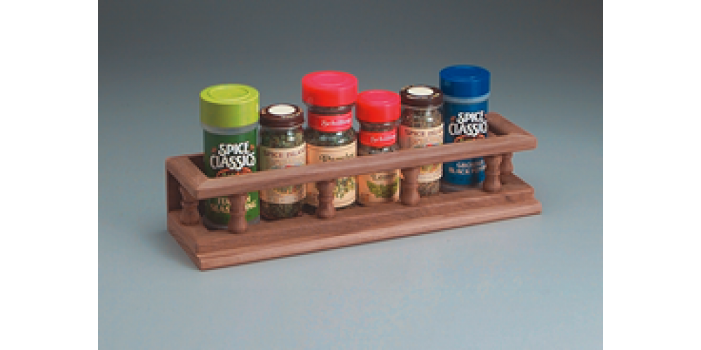 Whitecap Teak Spice Rack Small