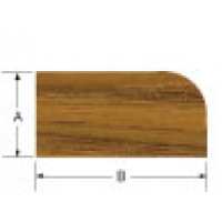 Whitecap Teak Stop Molding 3/8"X3/4"