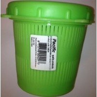 Brons 4.5" Plastic Bait Jar Green Glow - CA034